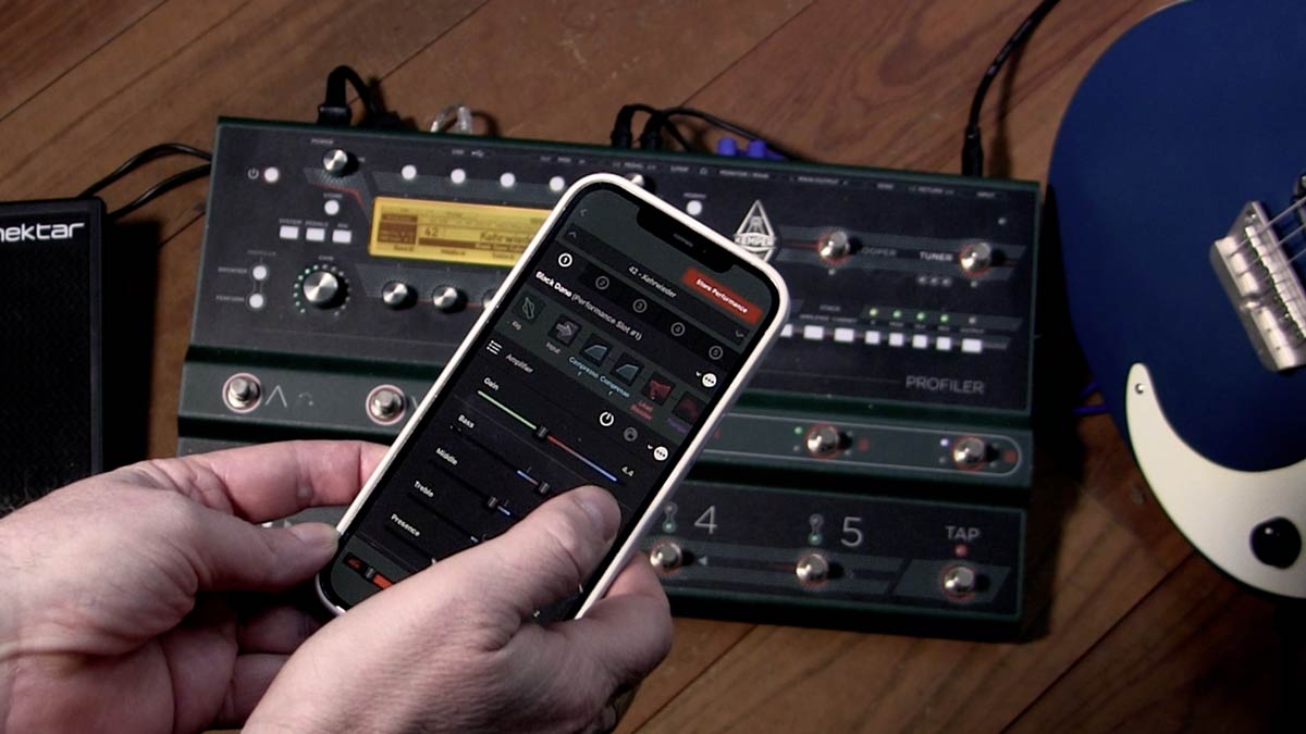 KEMPER PROFILER Rig Manager for iOS