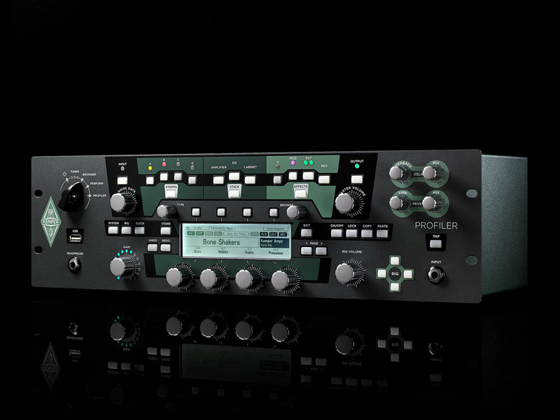 KEMPER PROFILER Rack™, front right view